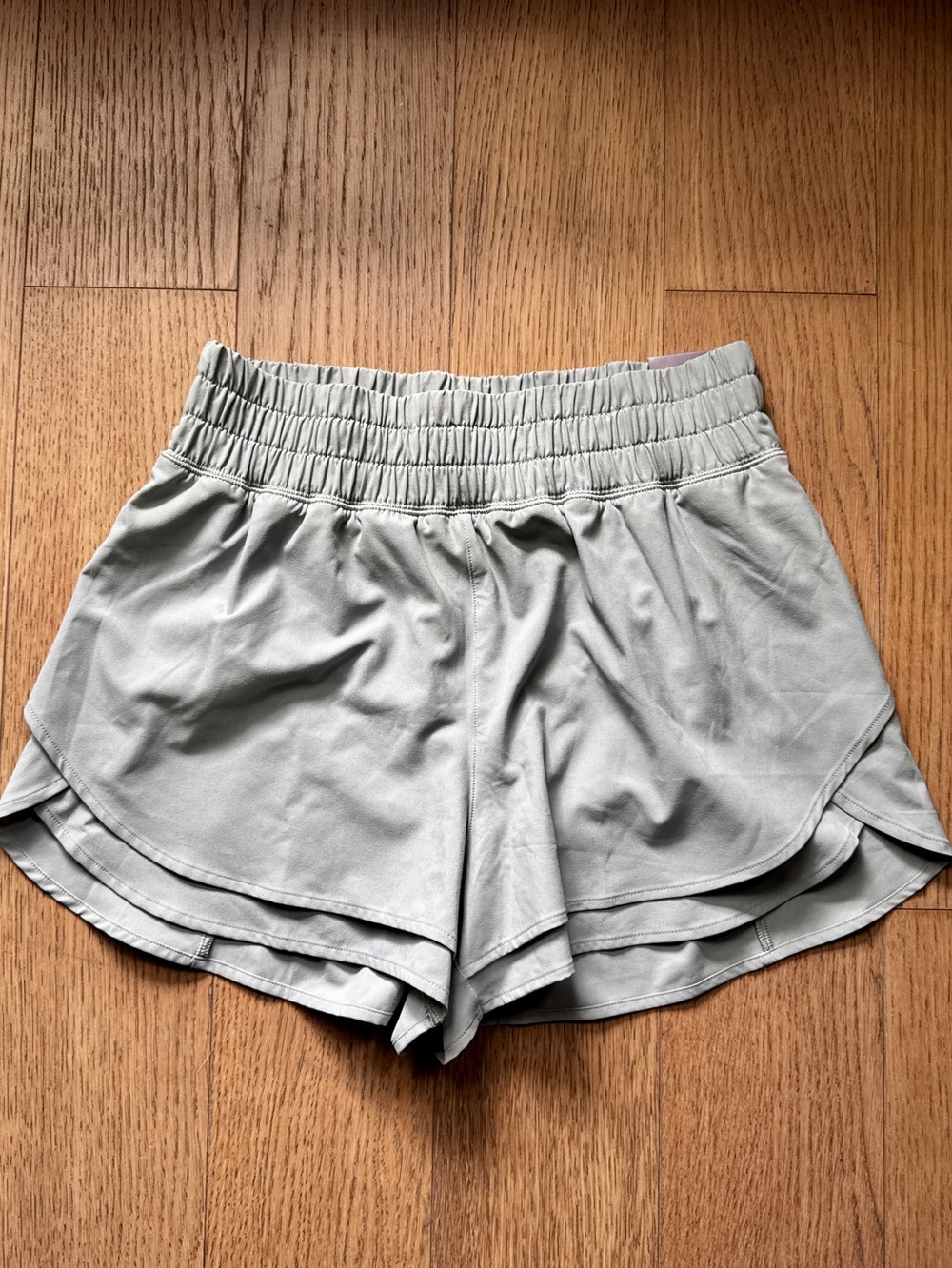 CALLA High Rise Step Up Sage Green Shorts  NWT - Size S